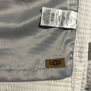 UGG White Blackout Curtains / 2 Panels / 50in x 95in Cotton